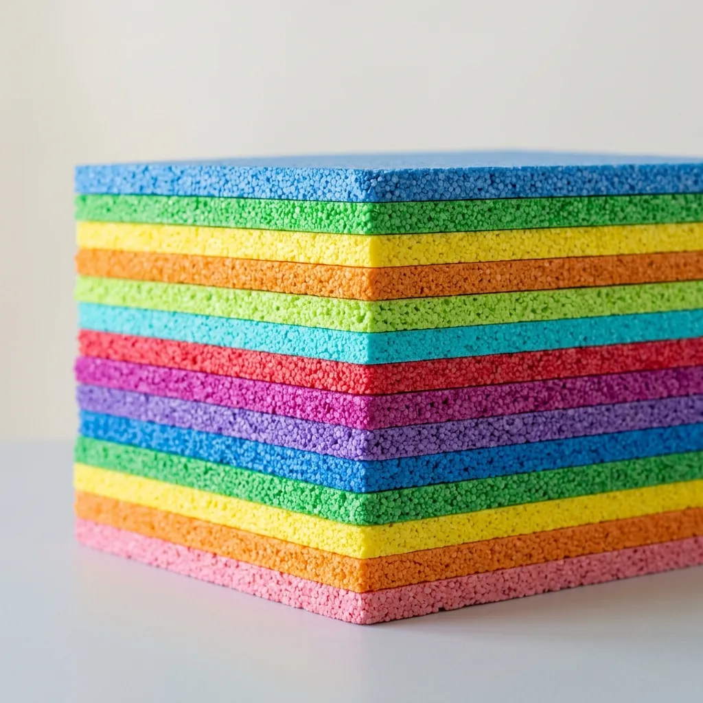 Colored Polystyrene Sheets